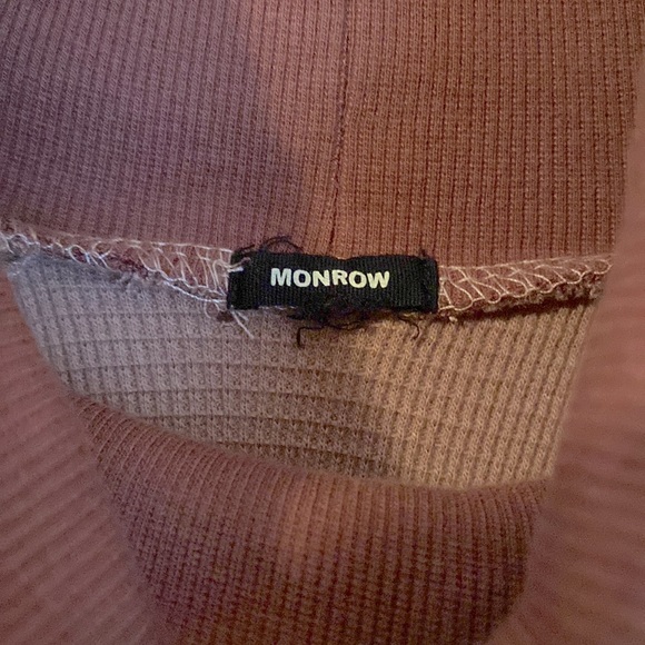 Monrow set colorblock waffle knit xsmall - Picture 10 of 17